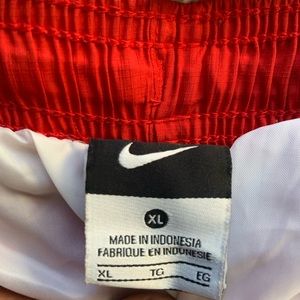 Nike Windbreak pants.